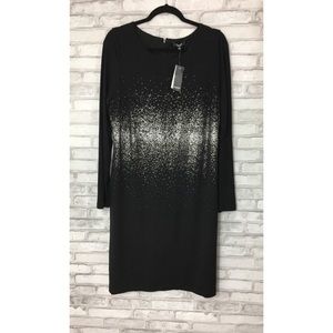 Premise women’s black midi dress size XL